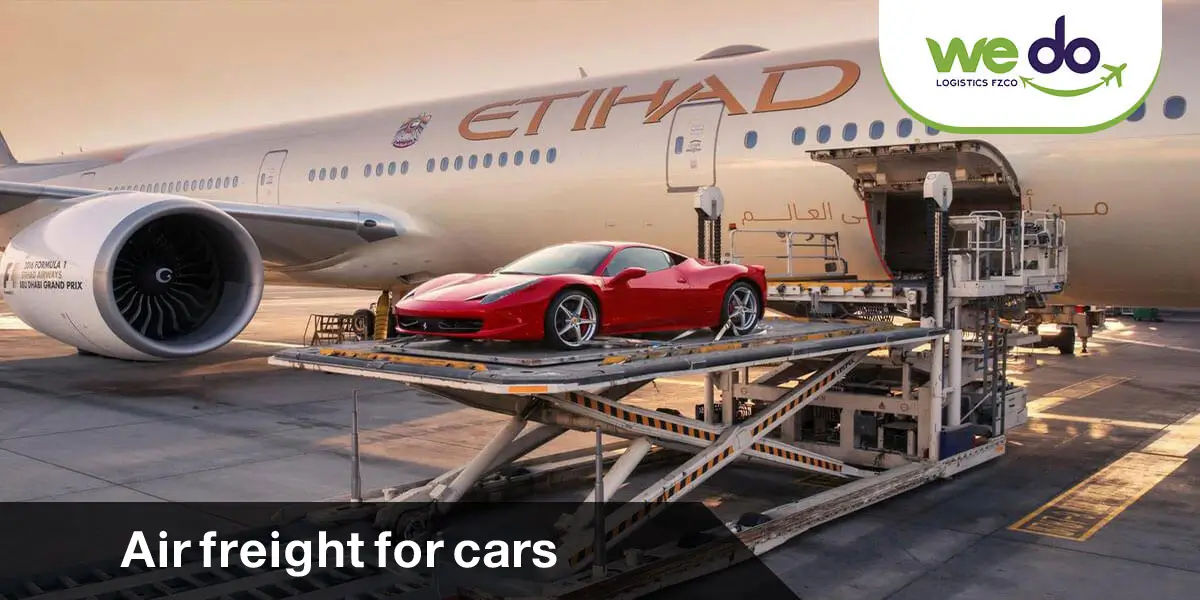 Air freight for cars